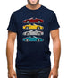 Boxster 981 4 Colour Mens T-Shirt