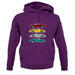 Porsche Box 981 4 Colour Grid unisex hoodie