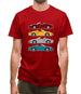 Boxster 981 4 Colour Mens T-Shirt