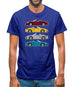 Boxster 981 4 Colour Mens T-Shirt