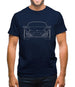 981 Box Front Outline Mens T-Shirt