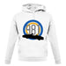 Porsche 981 Silhouette unisex hoodie