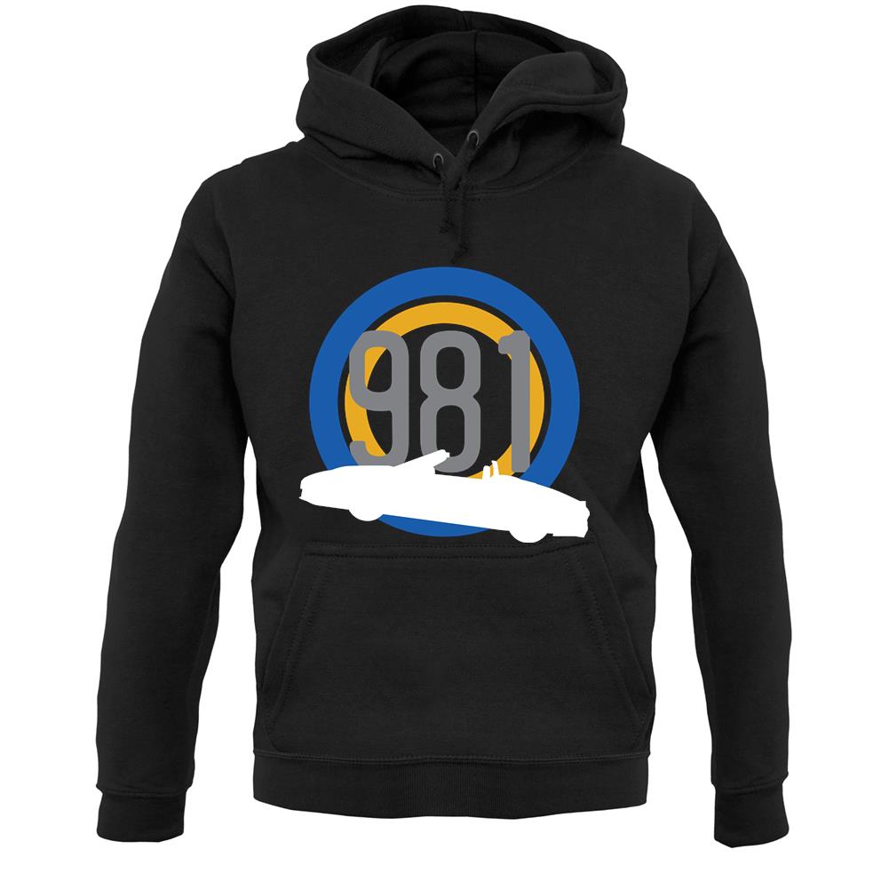 Porsche 981 Silhouette Unisex Hoodie