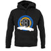 Porsche 981 Silhouette unisex hoodie