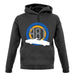 Porsche 981 Silhouette unisex hoodie