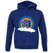 Porsche 981 Silhouette unisex hoodie