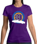 Porsche 981 Silhouette Womens T-Shirt