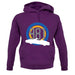 Porsche 981 Silhouette unisex hoodie