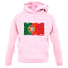 Portugal Grunge Style Flag unisex hoodie