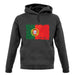 Portugal Grunge Style Flag unisex hoodie