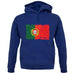 Portugal Grunge Style Flag unisex hoodie