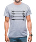 Pretty Archery Arrows Mens T-Shirt