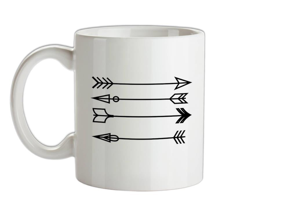 Pretty Archery Arows Ceramic Mug
