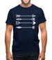 Pretty Archery Arrows Mens T-Shirt