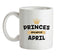 Princes Are Born In April Ceramic Mug