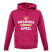 Princes Are Born In April unisex hoodie