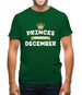 Princes Are Born In December Mens T-Shirt