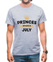 Princes Are Born In July Mens T-Shirt