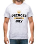 Princes Are Born In July Mens T-Shirt