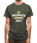 Princes Are Born In July Mens T-Shirt