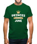 Princes Are Born In June Mens T-Shirt