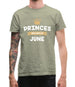 Princes Are Born In June Mens T-Shirt