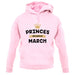 Princes Are Born In March unisex hoodie