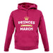 Princes Are Born In March unisex hoodie
