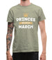 Princes Are Born In March Mens T-Shirt