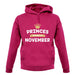 Princes Are Born In November unisex hoodie