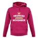 Princes Are Born In November unisex hoodie