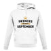 Princes Are Born In September unisex hoodie