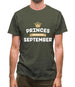 Princes Are Born In September Mens T-Shirt