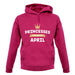 Princesses Are Born In April unisex hoodie