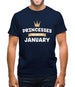 Princesses Are Born In January Mens T-Shirt