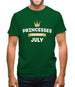 Princesses Are Born In July Mens T-Shirt