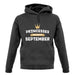 Princesses Are Born In September unisex hoodie