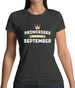 Princesses Are Born In September Womens T-Shirt