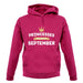 Princesses Are Born In September unisex hoodie