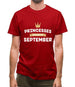Princesses Are Born In September Mens T-Shirt