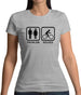 Problem Solved Cycling Womens T-Shirt