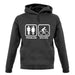 Problem Solved Cycling unisex hoodie