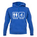 Problem Solved Cycling unisex hoodie