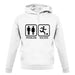 Problem Solved Football unisex hoodie