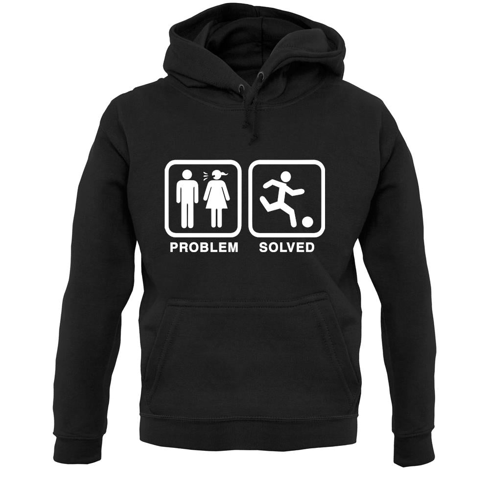 Problem Solved Football Unisex Hoodie