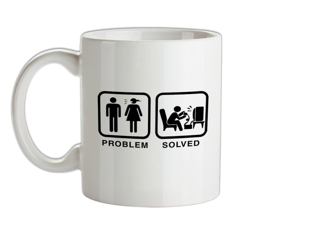 Problem Solved Gaming Ceramic Mug