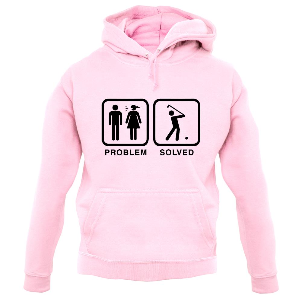 Problem Solved Golf unisex hoodie