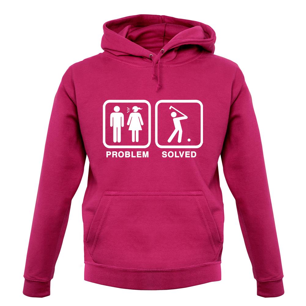 Problem Solved Golf unisex hoodie
