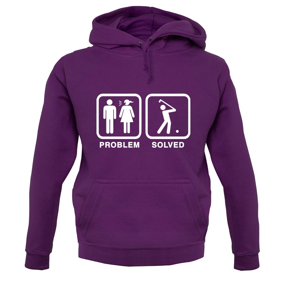 Problem Solved Golf unisex hoodie