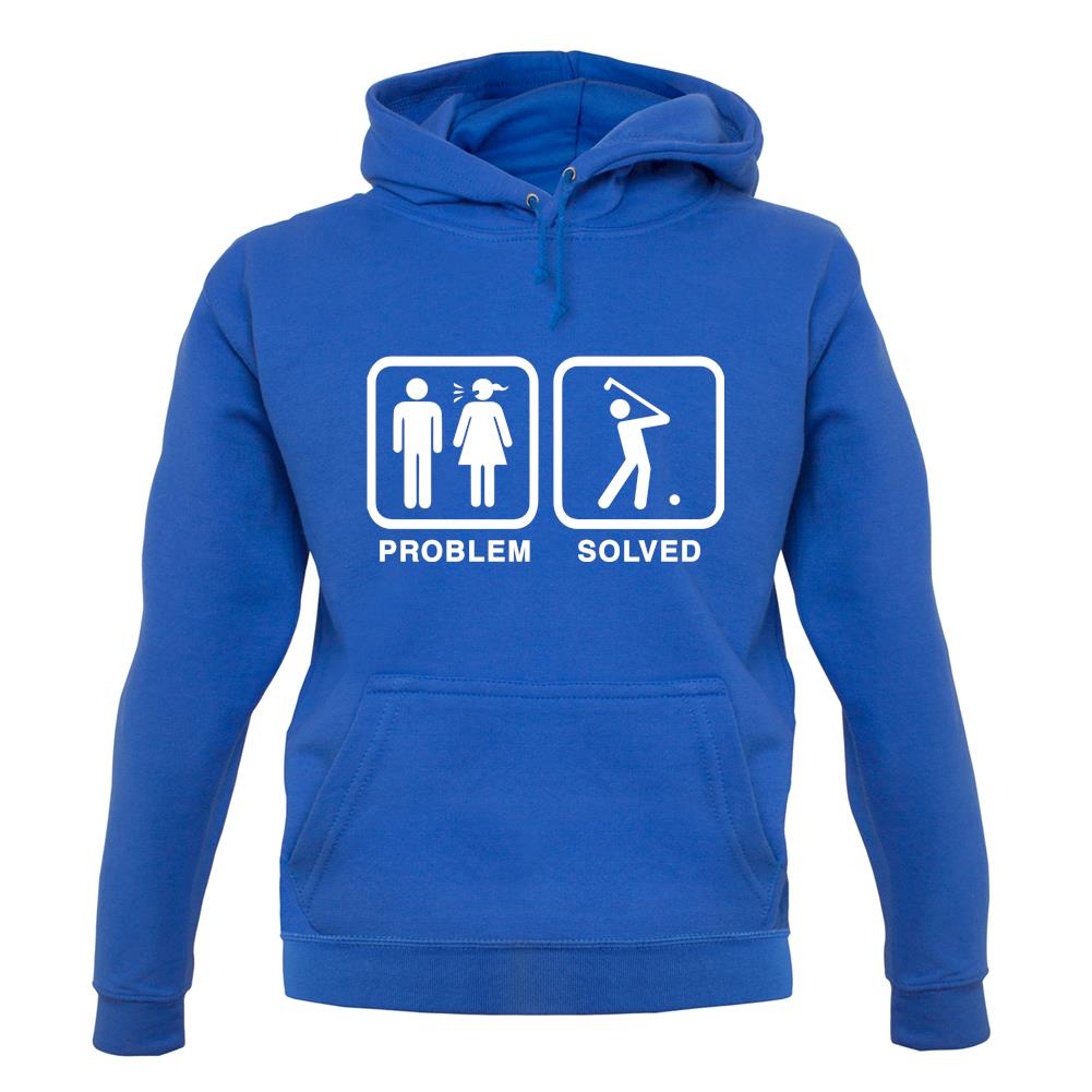 Problem Solved Golf unisex hoodie